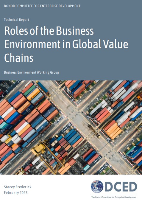 DCED Business Environment GVC Cover 2023